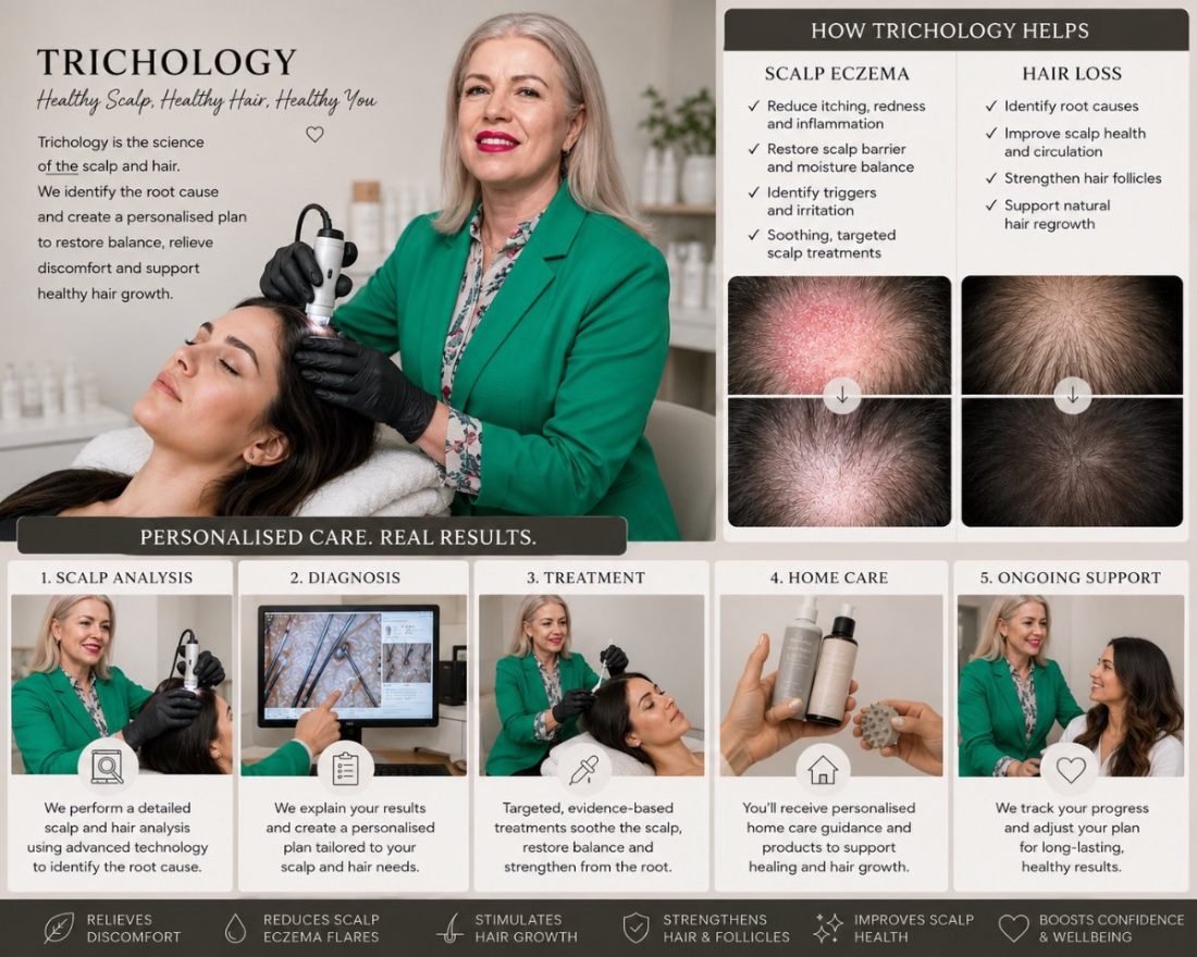 Trichology — scalp and hair-loss treatments by Morfi